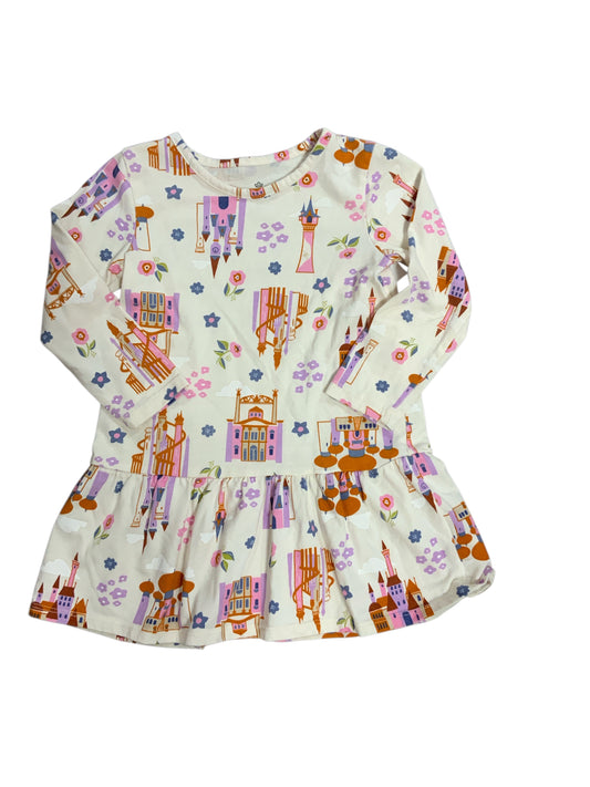 Disney (B) White Toddler Size 2T Girls CasualDress