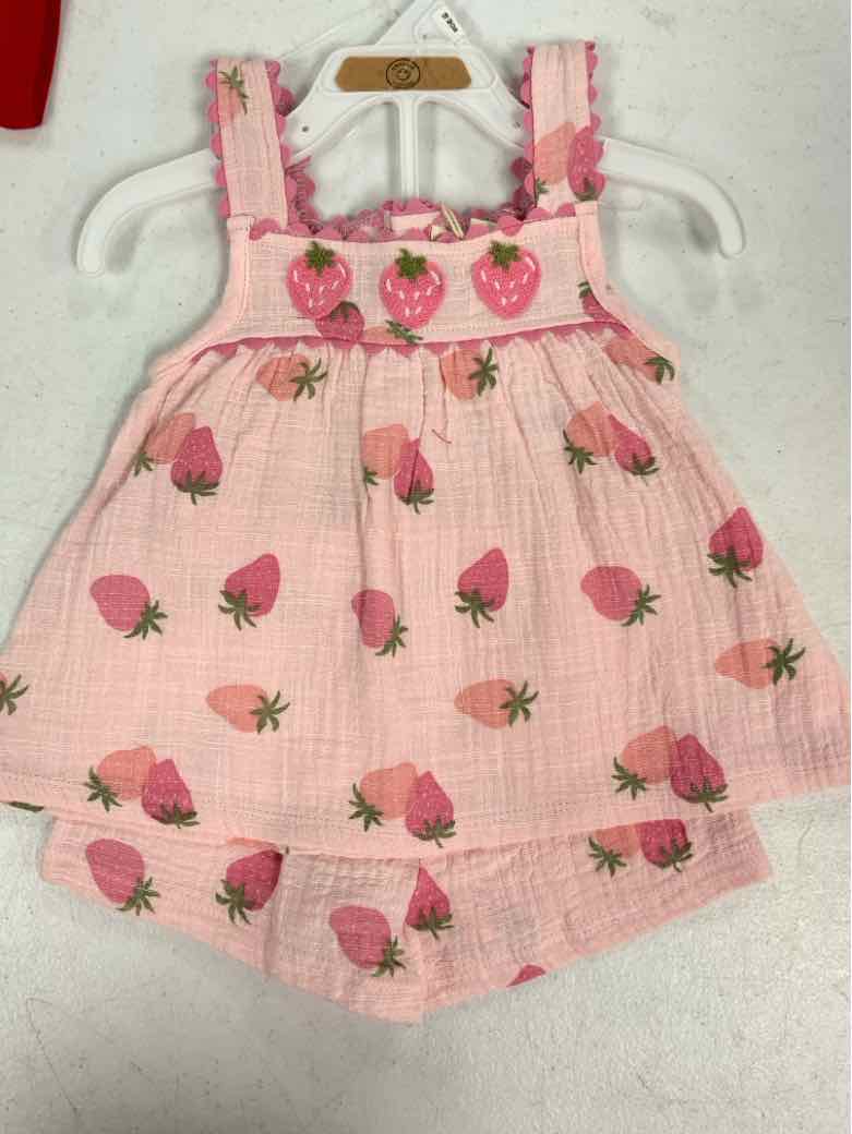 Rabbit + Bear (D) Pink Infant Size 18 MO Girls 2PC Casual