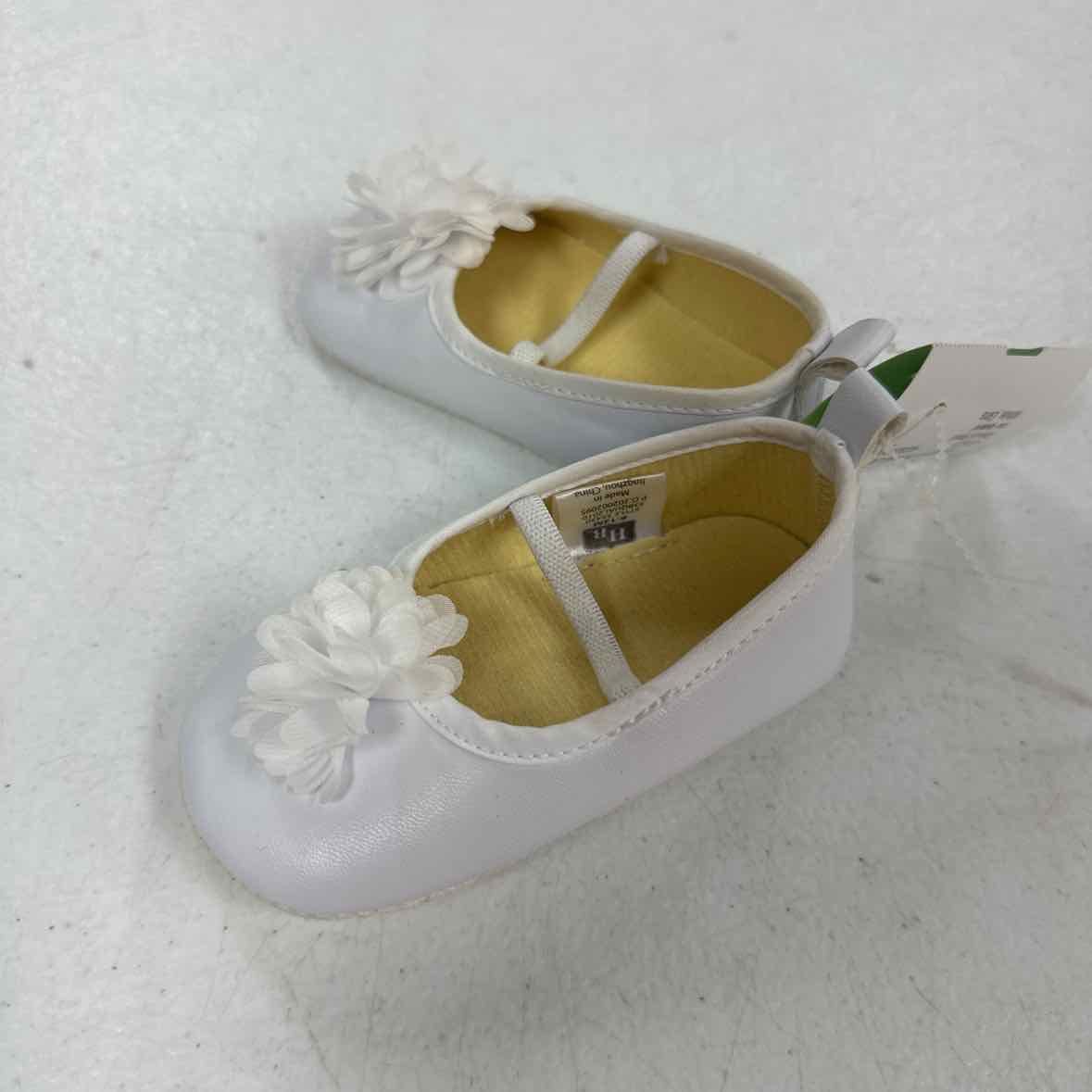 no  brand White Infant Shoe Size 1 (Infant) Girls Casual Shoes