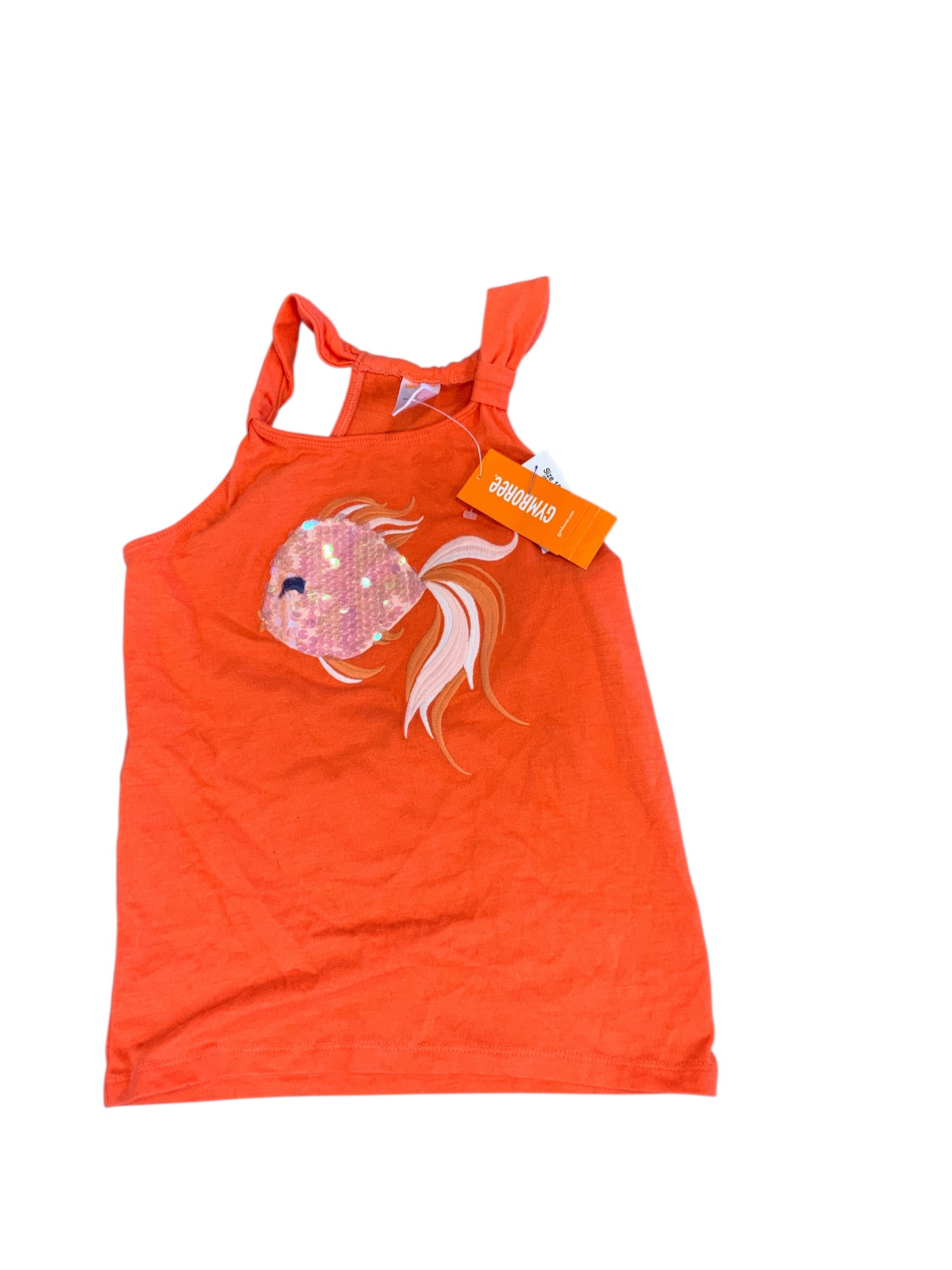 Gymboree (C) Orange Youth Size 10 Girls TankTop