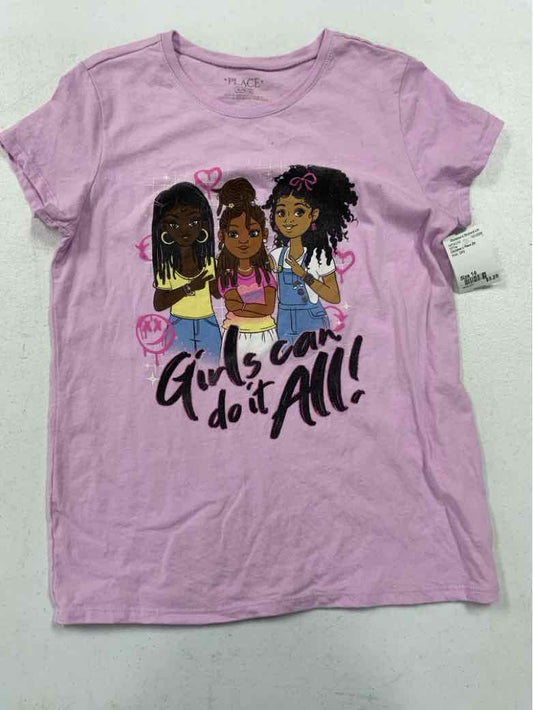 Children's Place (D) Pink Youth Size 14 Girls SSTop