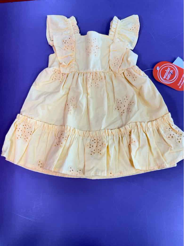 Wonder Nation (E) Yellow Infant Size 12 MO Girls CasualDress