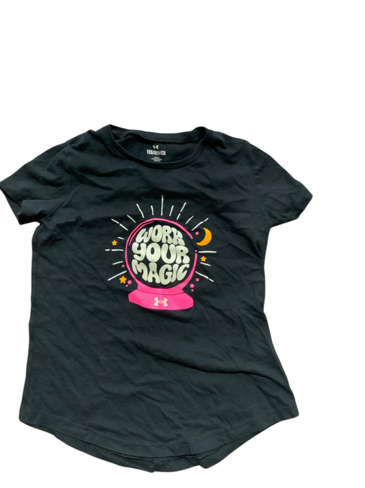 Under Armour (B) Black Toddler Size 5 SSTop