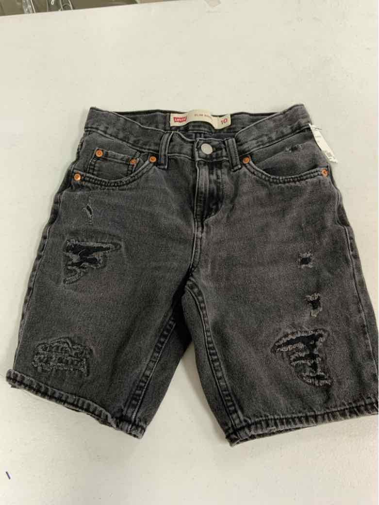 LeviÃ¢â‚¬â„¢s Gray Youth Size 10 Boys ShortDenim