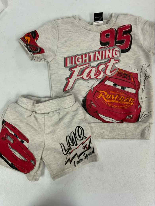 Disney (B) Gray Toddler Size 4 Boys 2PCCasual
