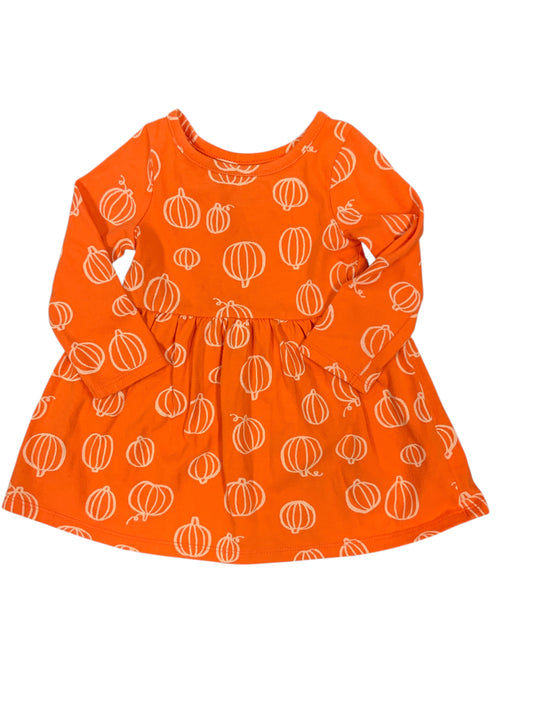 Cat and Jack (D) Orange Infant Size 12 MO Girls CasualDress