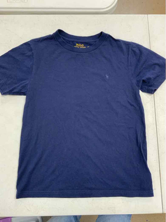 Polo Ralph Lauren (A) Navy Youth Size 12 Boys SSTop