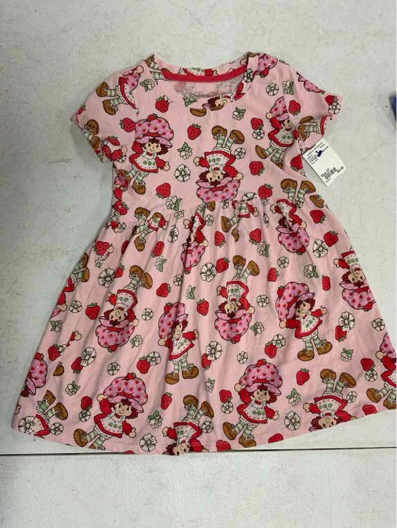 STRAWBERRY SHORTCAKE Pink Toddler Size 5T Girls CasualDress