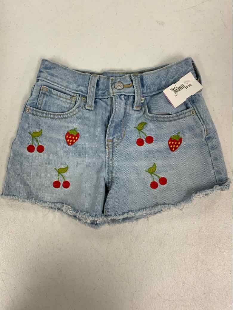 Old Navy (C) Blue Youth Size 7 Girls ShortDenim