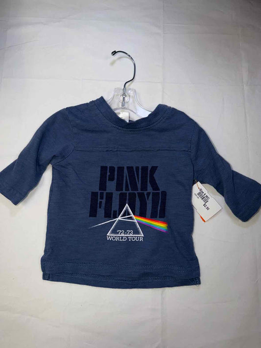 pink floyd Blue Infant Size 6 MO Boys LSTop