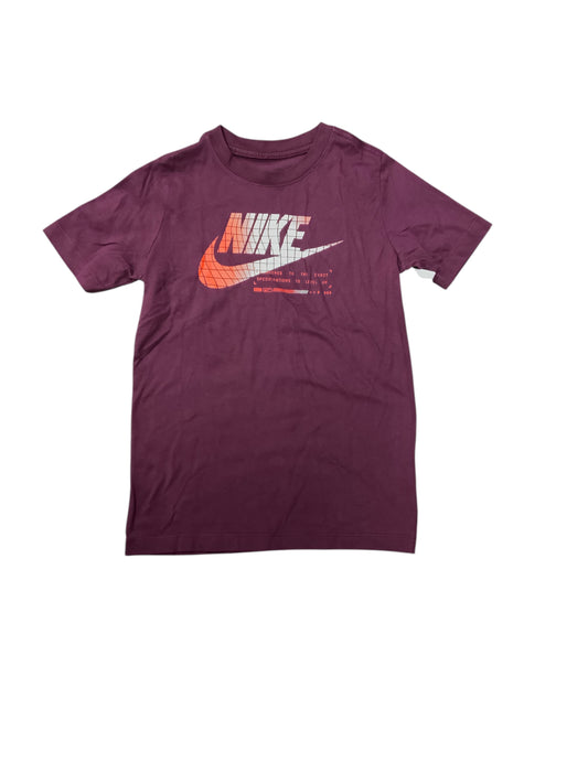 Nike (B) Burgundy Youth Size 10 Boys SSTop