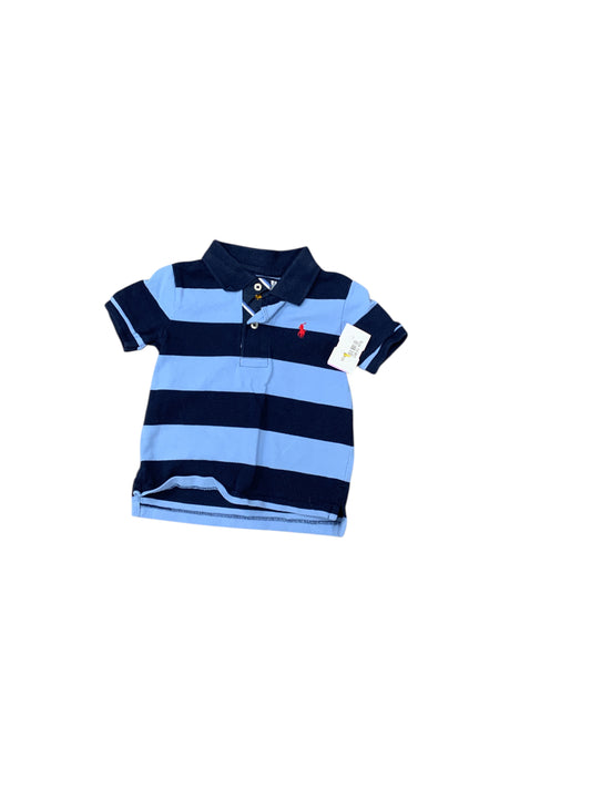 Ralph Lauren (A) Blue Infant Size 18 MO Boys SSTop