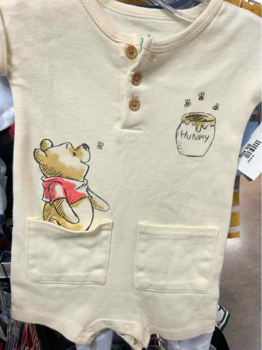 Disney Babies (C) Yellow Infant Size NB Boys 1PC Casual