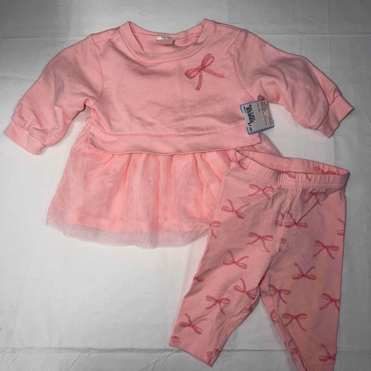 Carters (C) Pink Infant Size 3 MO Girls 2PC Casual