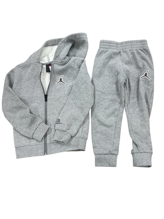 Jordan (B) Gray Toddler Size 4T Boys 2PCCasual