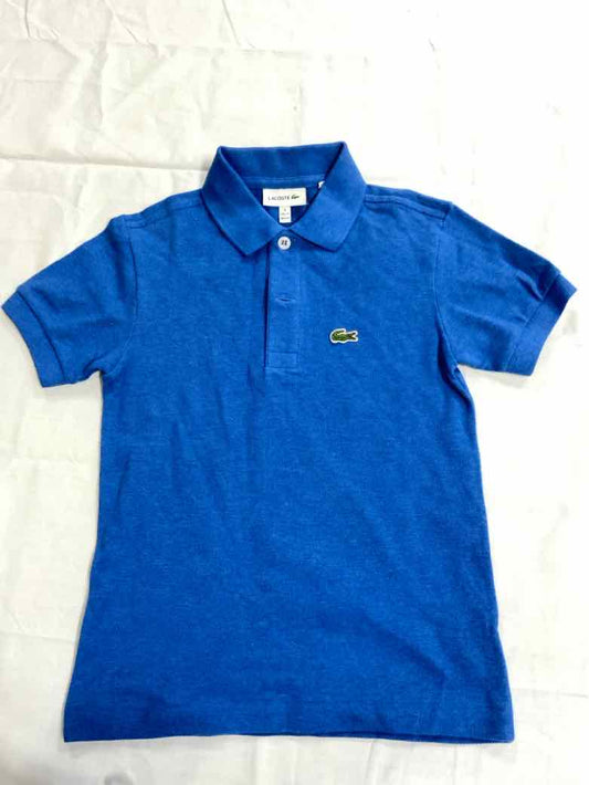 Lacoste (B) Blue Youth Size 6 Boys SSTop