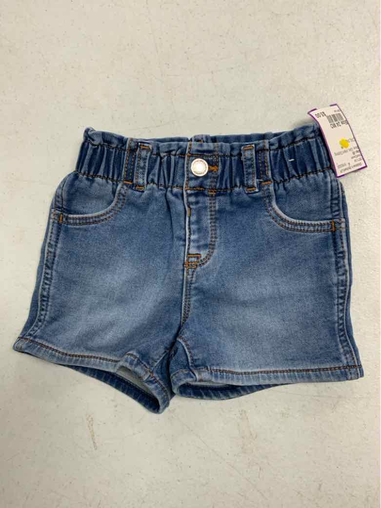 Gap (B) Blue Infant Size 24 MO Girls ShortDenim