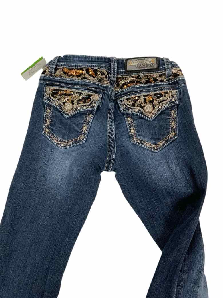 Miss Me (A) Blue Youth Size 10 Girls Jeans
