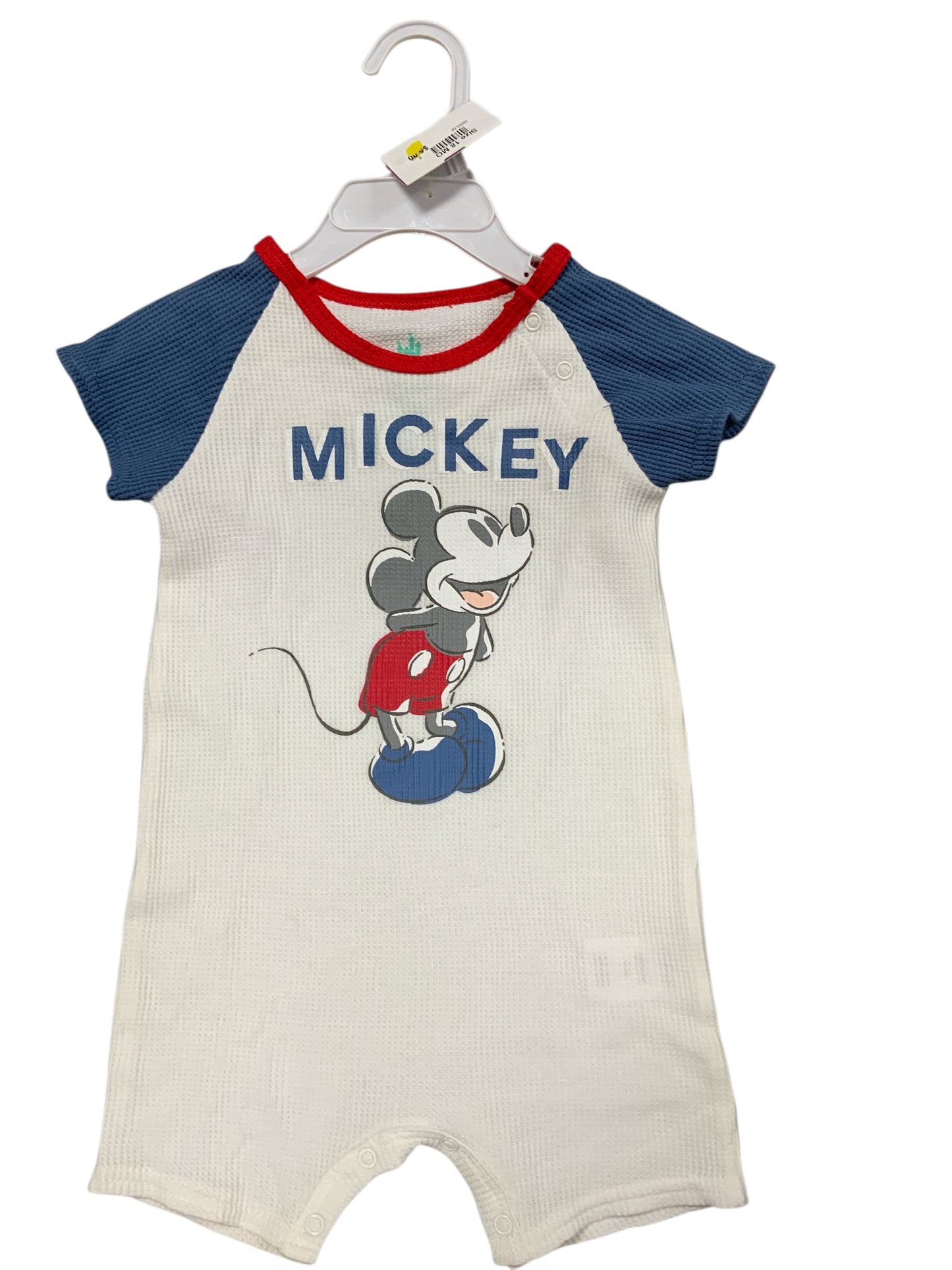 Disney Babies (C) White Infant Size 18 MO Boys 1PC Casual