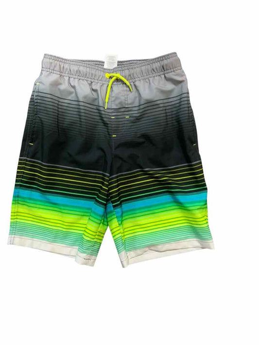 Wonder Nation (E) Gray Youth Size 12 Boys SwimTrunks