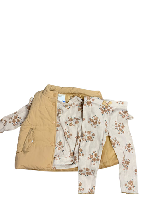 Jessica Simpson (B) Cream Toddler Size 2T Girls 3PCCasual
