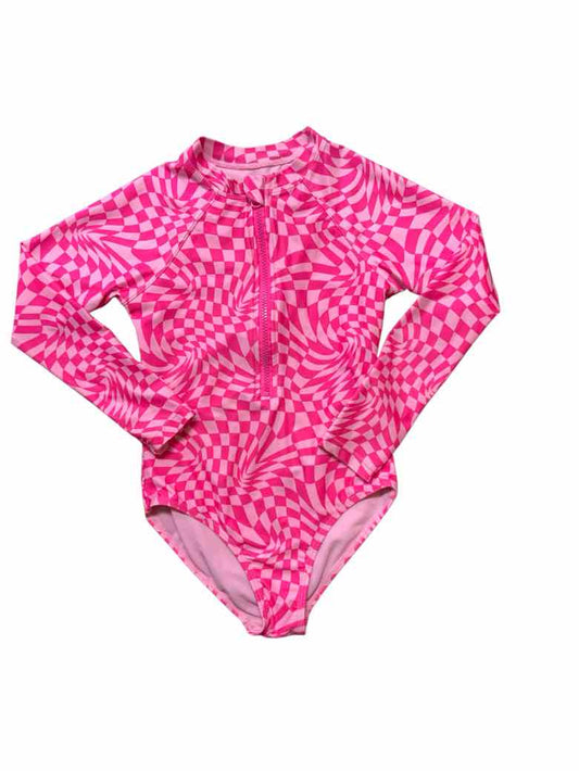 Wonder Nation (E) Pink Youth Size 7-8 Girls 1PCSwimwear