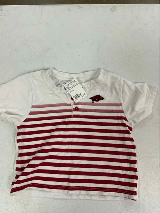 TWO FEET AHEAD White Toddler Size 4T Boys SSTop