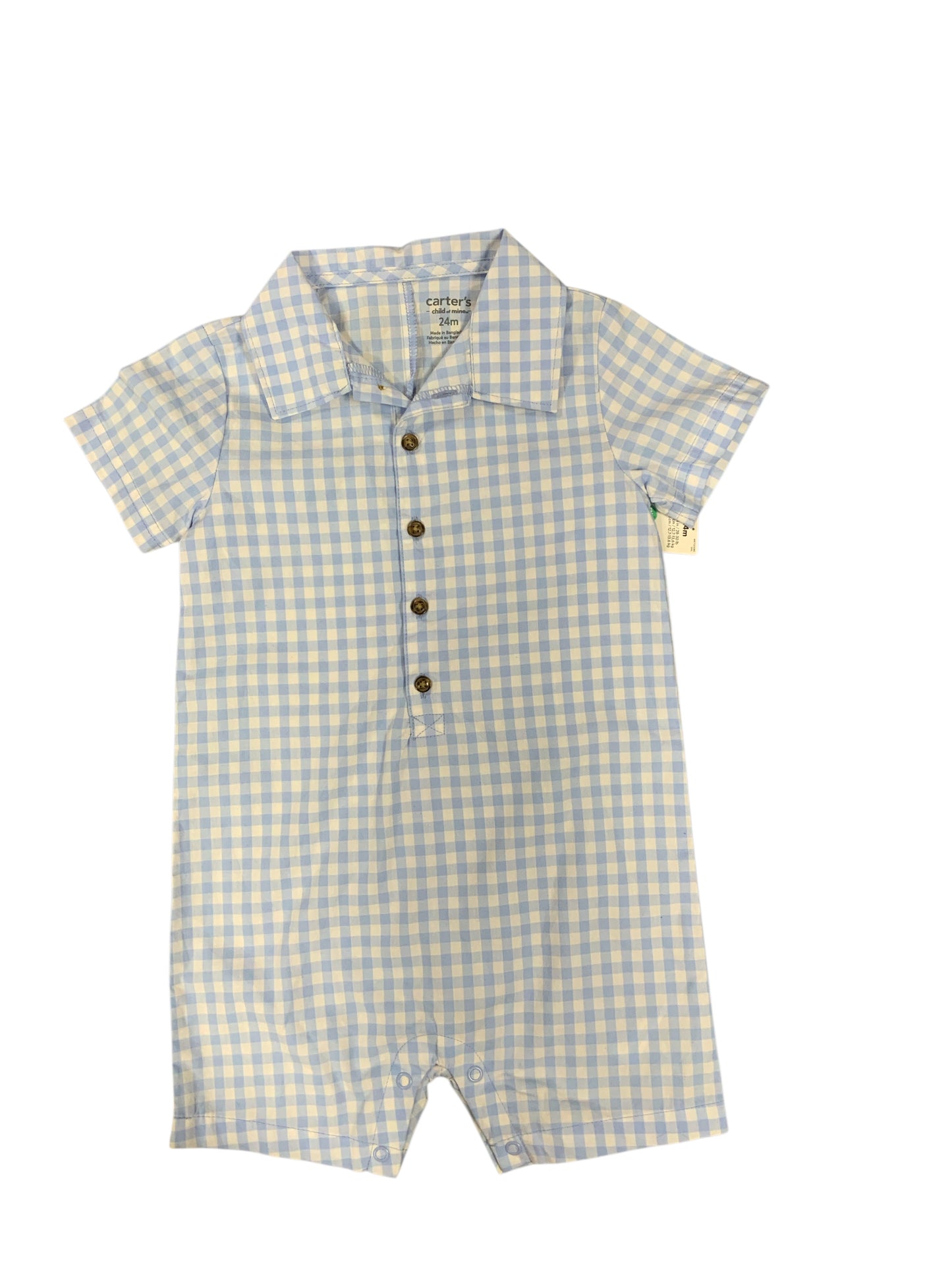 Carters (C) Blue Infant Size 24 MO Boys 1PC Casual