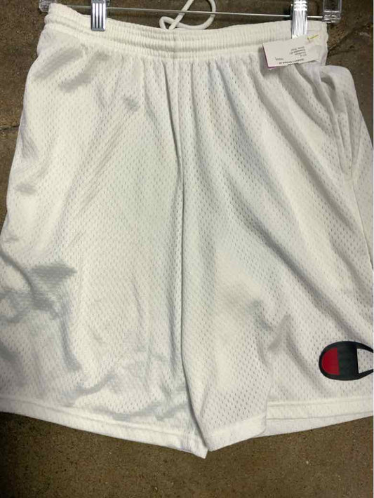 Champion (C) White Youth Size 7 Boys ShortBasic