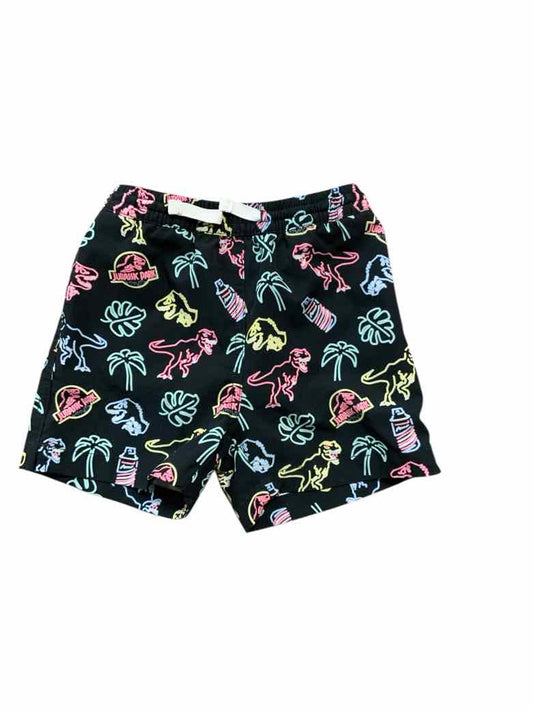 jurassic park Black Toddler Size 4T Boys SwimTrunks