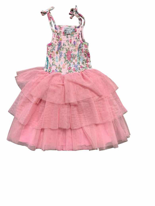 Posh Peanut (A) Pink Toddler Size 6 Girls CasualDress