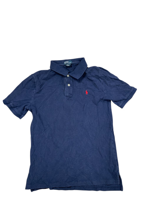 Polo Ralph Lauren (A) Navy Youth Size 14 Boys SSTop
