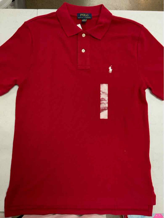 Polo Ralph Lauren (A) Red Youth Size 14 Boys Polo