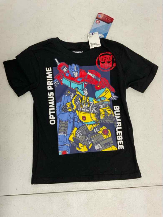 Transformers Black Youth Size 8 Boys SSTop