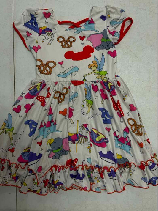 charlies project kids White Toddler Size 4T Girls CasualDress