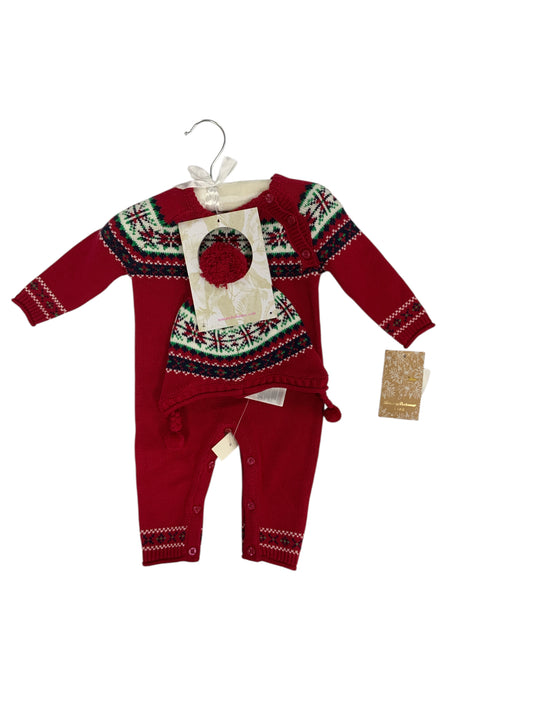 Tommy Bahama (C) Red Infant Size 0-3 MO Boys 2PC Casual