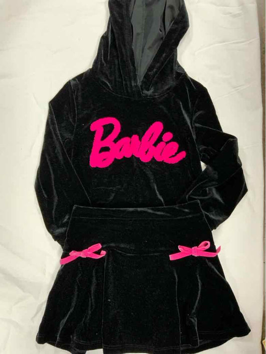 Barbie (D) Black Toddler Size 4 Girls 2PCCasual