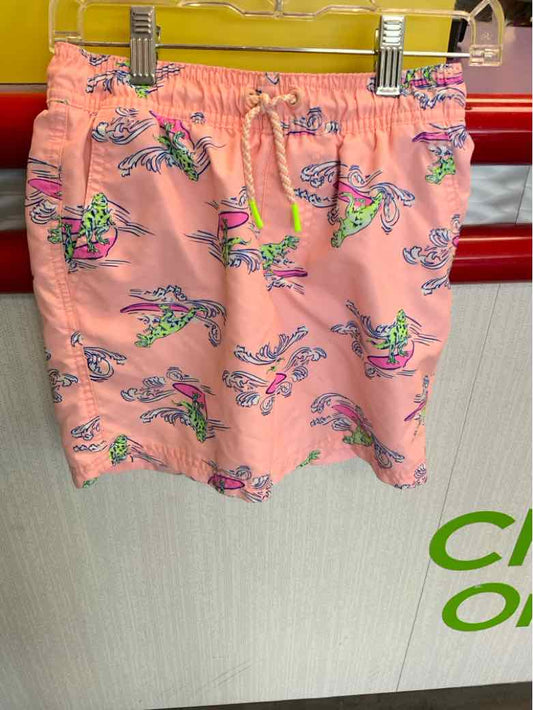 Cat and Jack (D) Pink Youth Size 8 Boys SwimTrunks