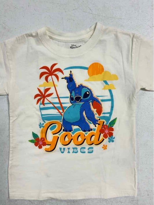 Disney (B) Cream Toddler Size 5T SSTop