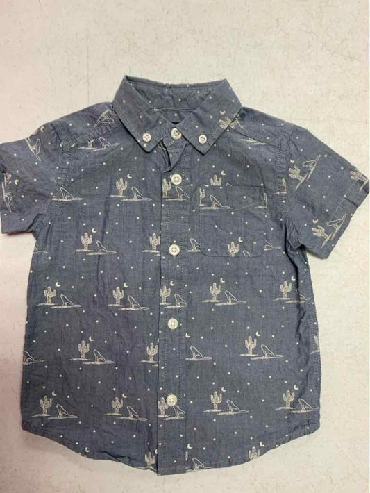 Children's Place (D) Blue Infant Size 18 MO Boys SSTop