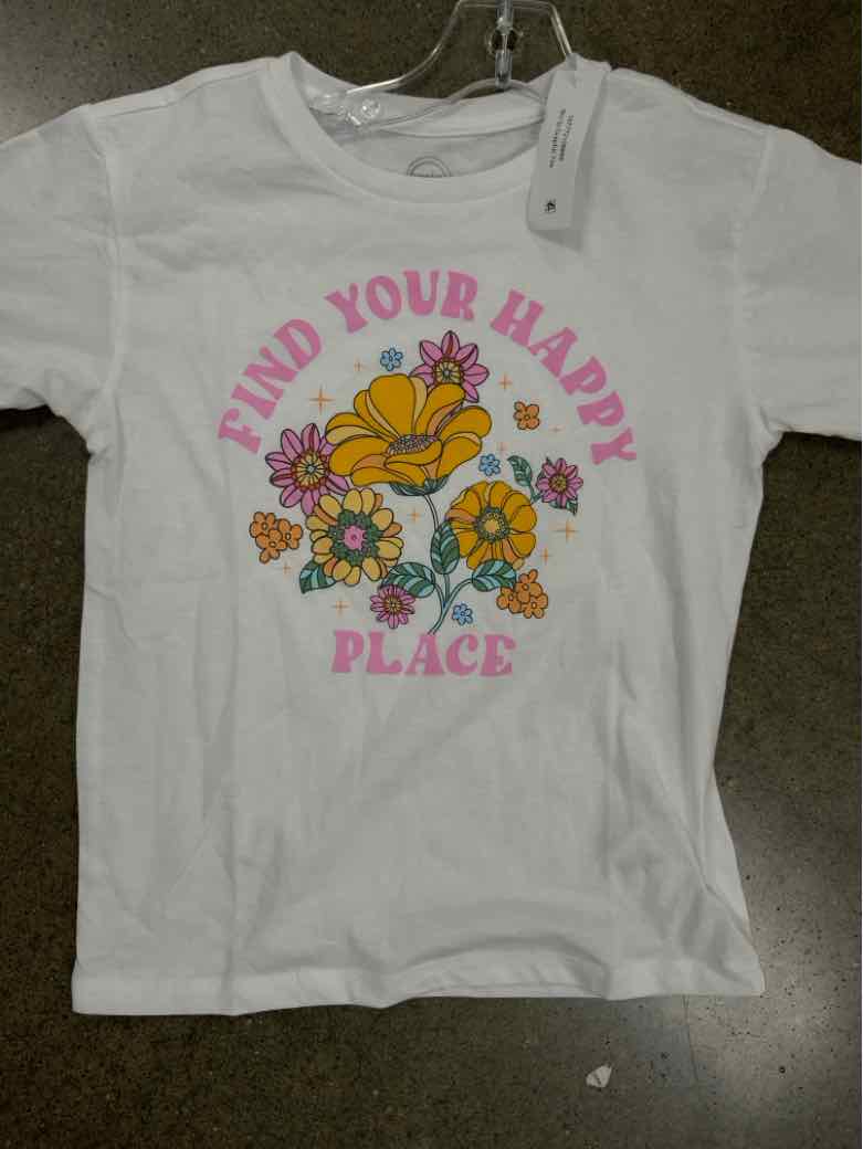 Wonder Nation (E) White Youth Size 6 Girls SSTop