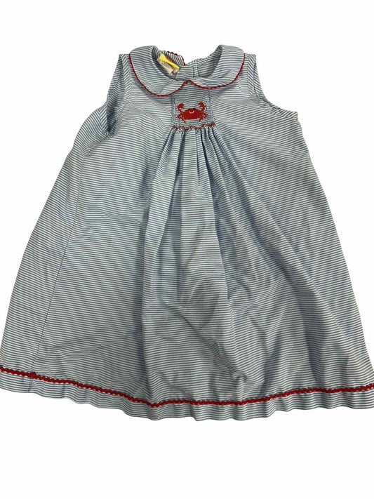 SOUTHERN SUNSHINE Blue Toddler Size 4T Girls CasualDress