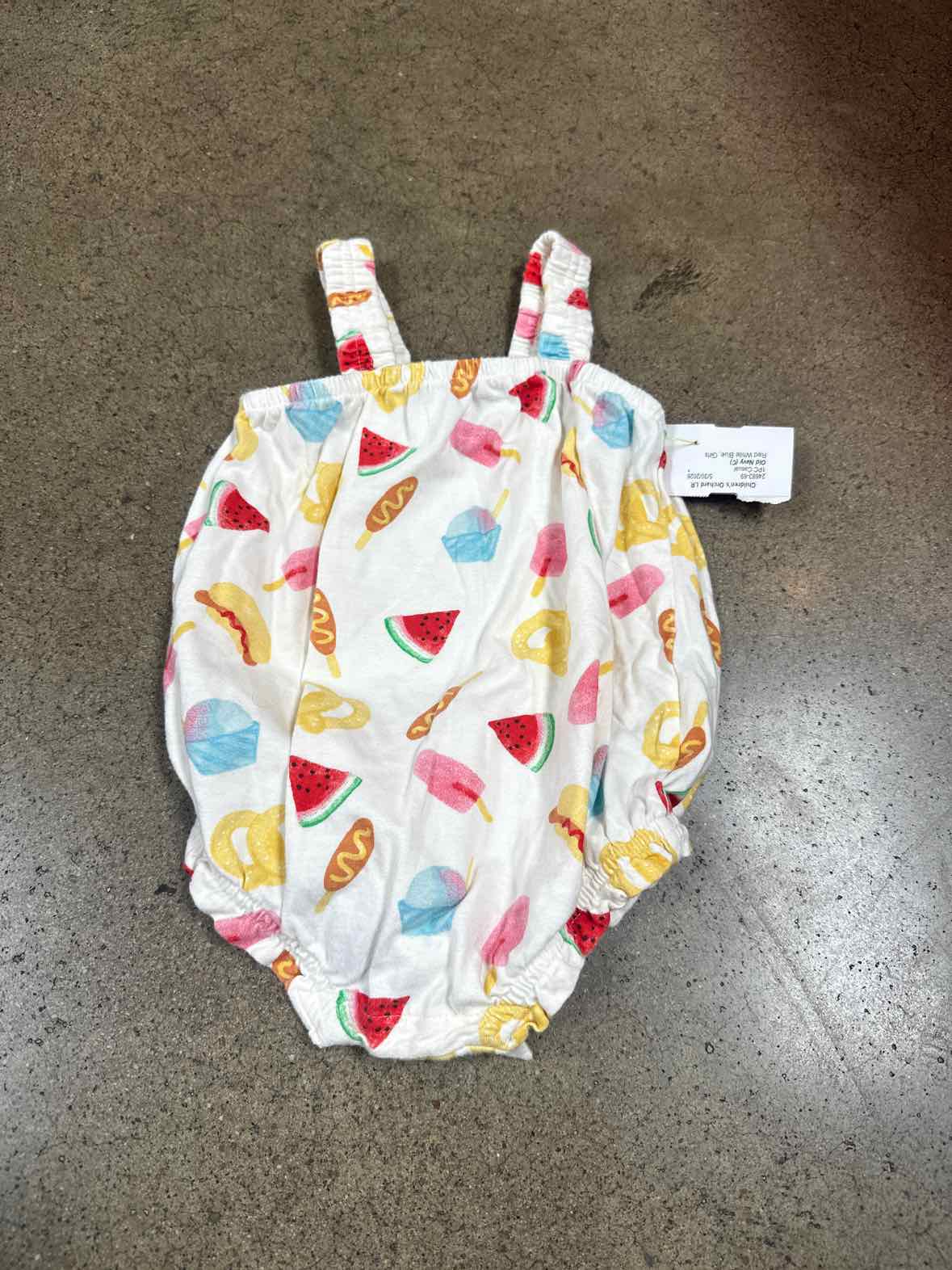 Old Navy (C) Red White Blue Infant Size 12 MO Girls 1PC Casual