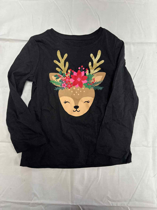 Carters (C) Cream Toddler Size 4 Girls LSTop