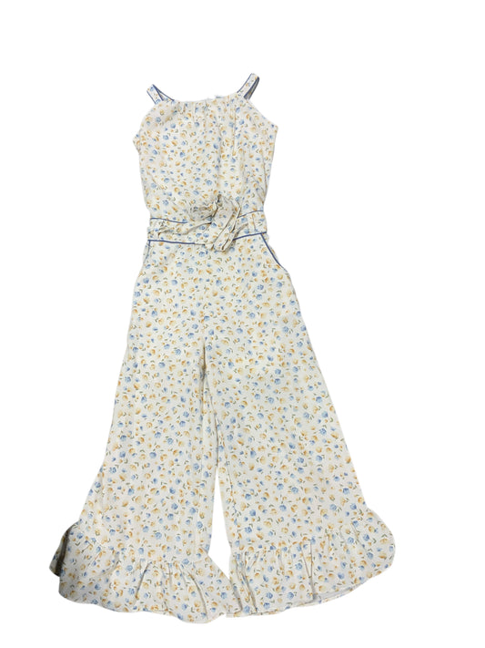 tiny girl White Youth Size 8 Girls CasualRomper