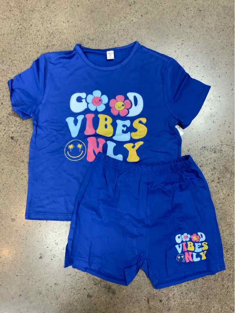 SHEIN Blue Youth Size 12 Girls 2PCCasual