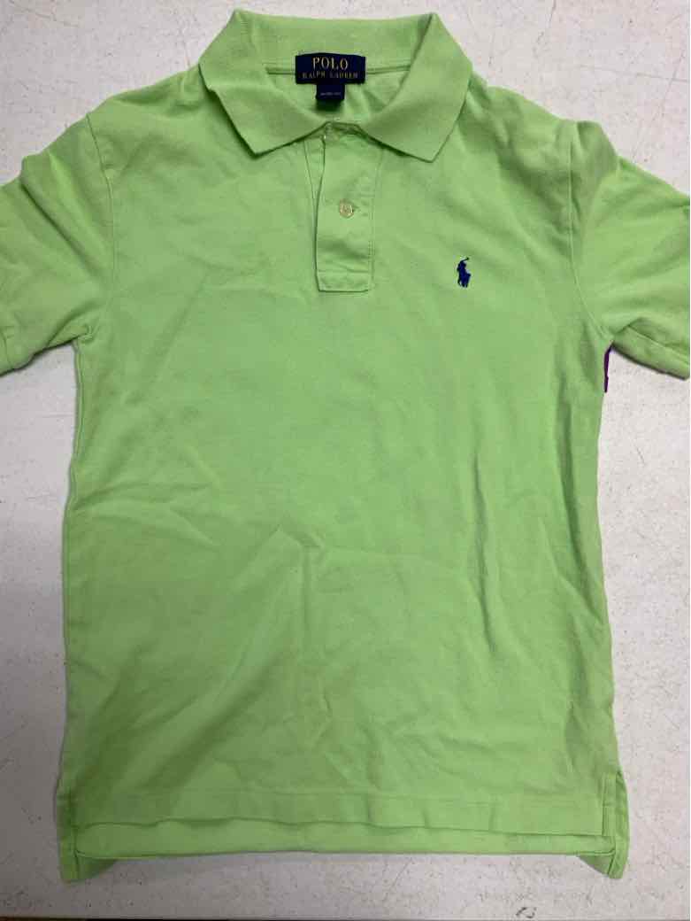 Polo Ralph Lauren (A) Green Youth Size 12 Boys SSTop