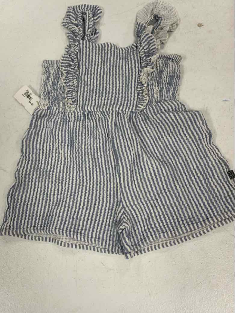 Modern Moments by Gerber (D) Blue Toddler Size 5T Girls CasualRomper