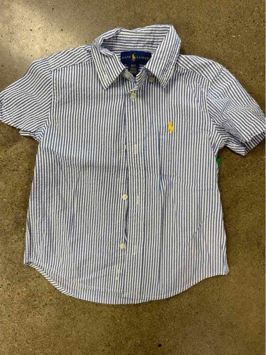 Ralph Lauren (A) Blue Toddler Size 3T Boys ButtondownSS