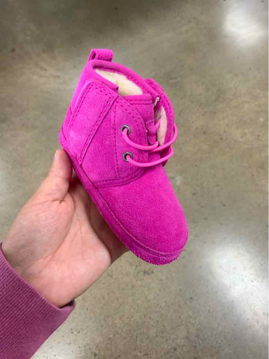 Ugg (AA) Pink Toddler Shoe Size 4.5 (Toddler) Girls FashionBoots